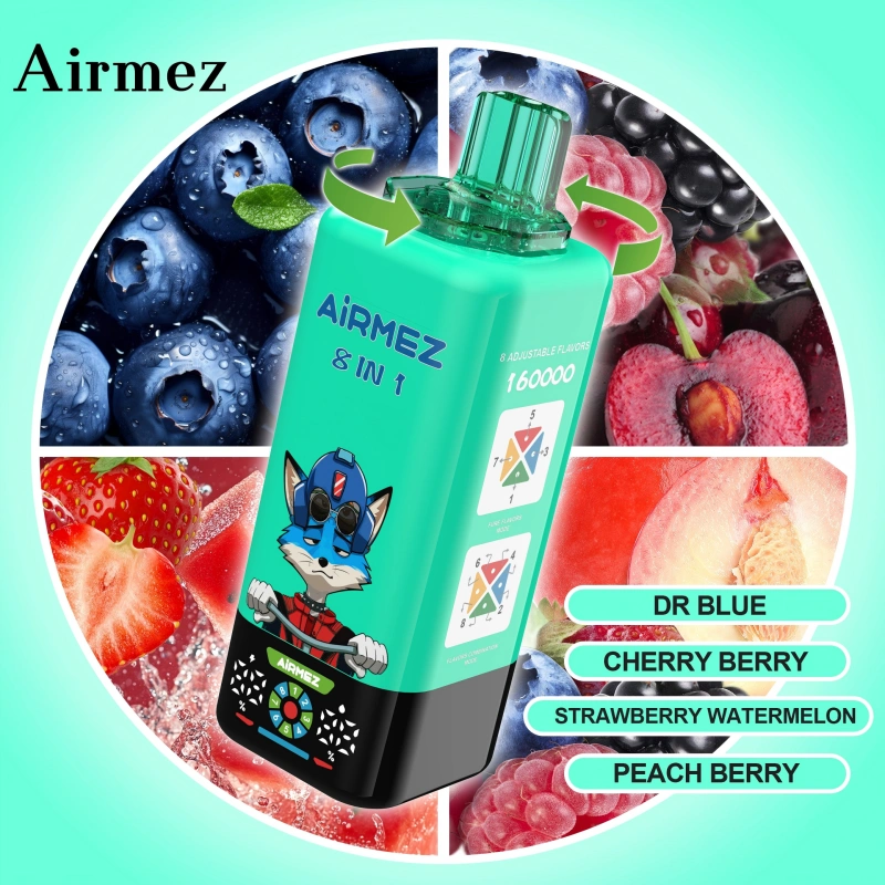 Airmez 160000 Puffs Rechargeable Disposable Vape Airmez 160000 Puffs Rechargeable Disposable Vape